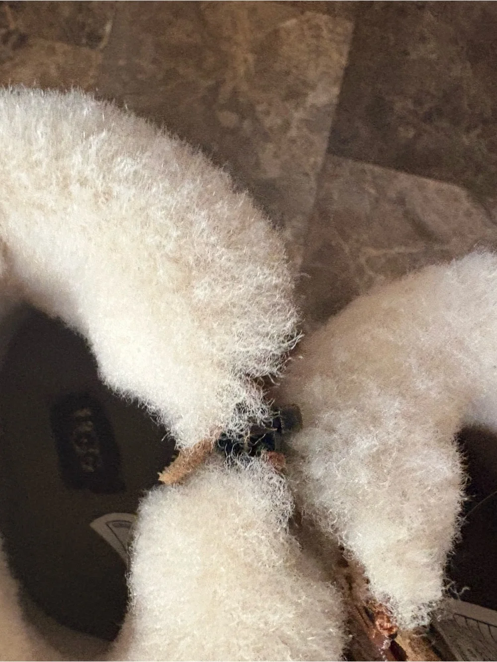 UGG Glitter Leopard Shearling Bootie